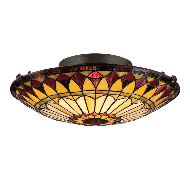 Plafonnier flottant moyen West End 2 lumières