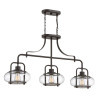 Suspension îlot Trilogy 3 lumières