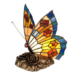 Lampe papillon Tiffany...