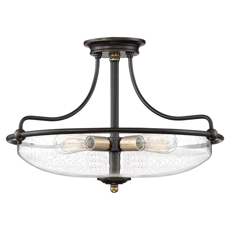 Semi-plafonnier Griffin 3 lumières