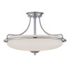Semi-plafonnier Griffin 4 lumières - Chrome poli