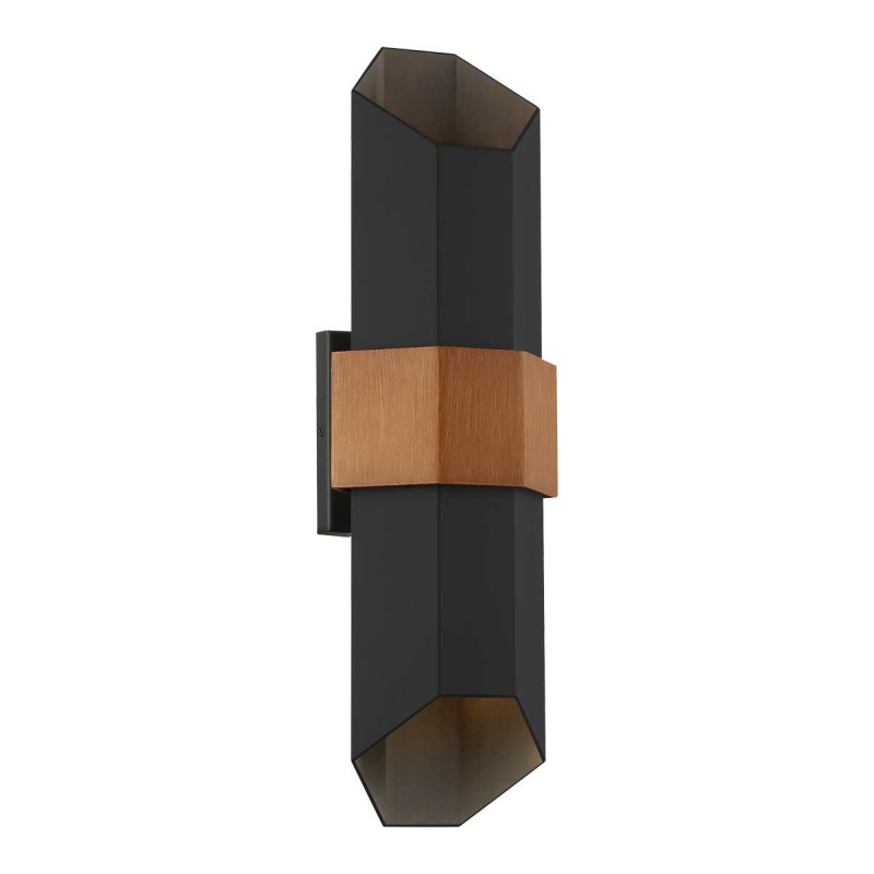 Grande applique murale LED haut/bas Chasm