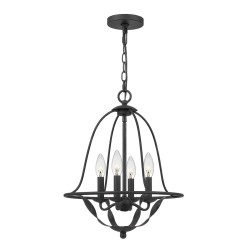 Suspension Bradbury 4 lumières