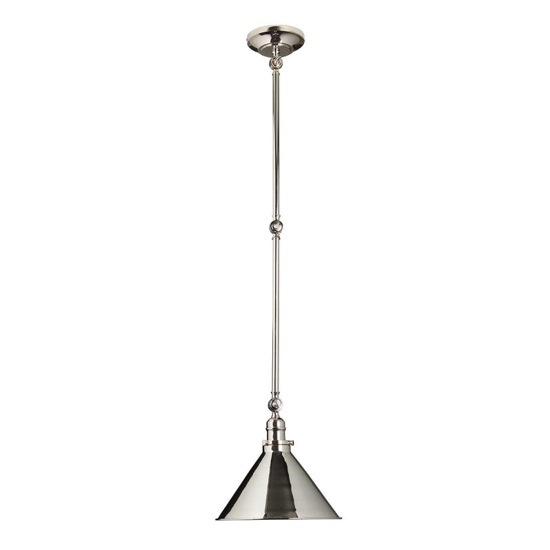 Applique/suspension murale Provence 1 lumière - Nickel poli