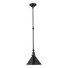 Applique/suspension murale Provence 1 lumière - Bronze ancien
