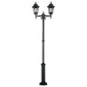 Lampadaire double Parish 2 lumières