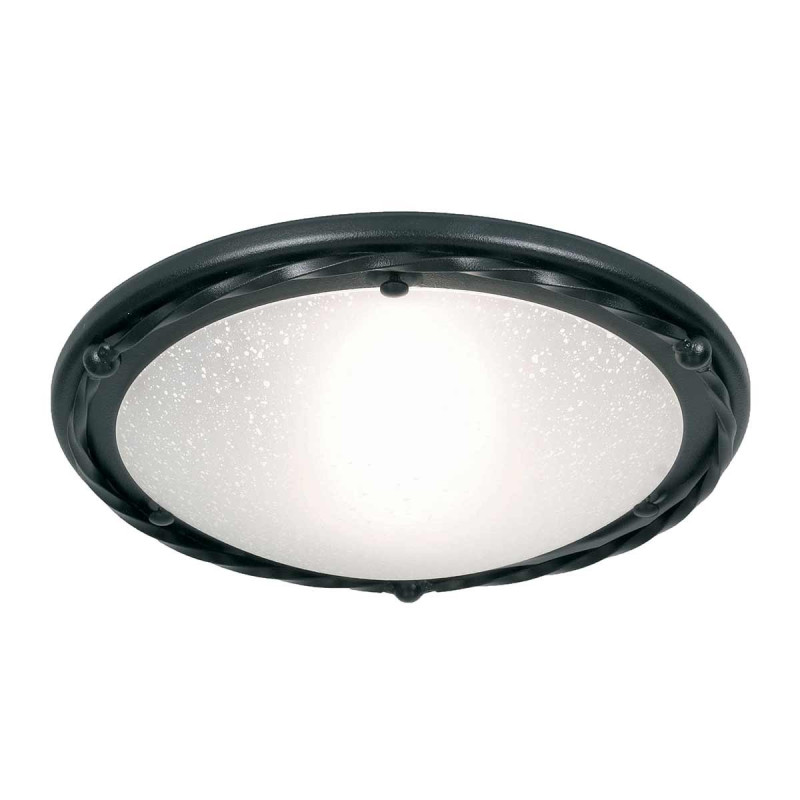 Plafonnier Pembroke style B 1 lumière - Noir
