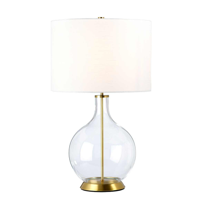 Lampe de table Orb (complétée par un abat-jour blanc) 1 lumière