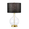 Lampe de table Orb (complétée par un abat-jour noir) 1 lumière