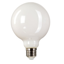 Ampoule globe E27 blanche...