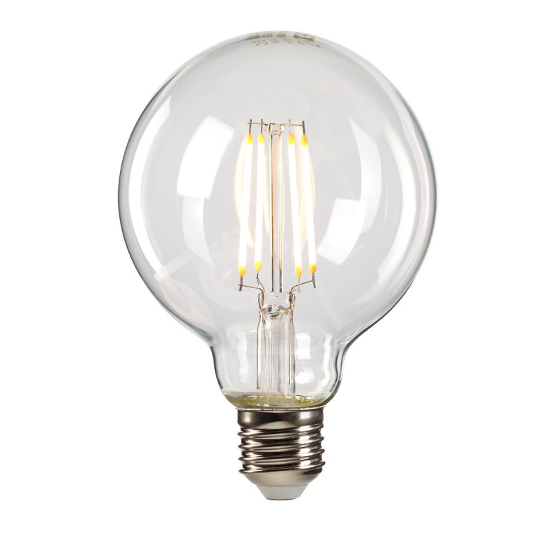 Ampoule globe E27 Litec - Transparent