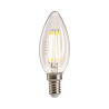 Ampoule bougie E14 Litec - Transparent