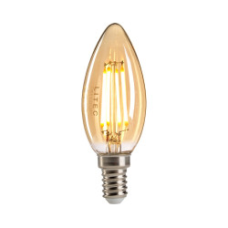 Ampoule bougie E14 Litec -...
