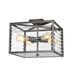 Plafonnier Louvre 4 lumières