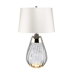 Petite lampe de table fumée...
