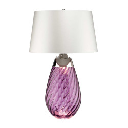 Grande lampe de table prune...