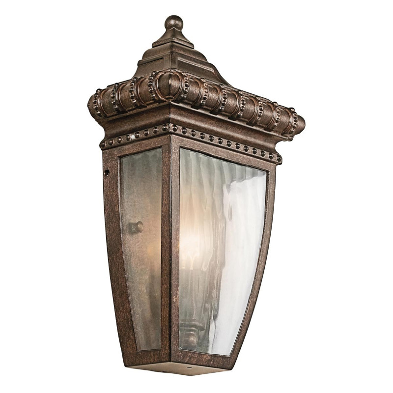 Demi lanterne murale Venetian Rain 1 lumière