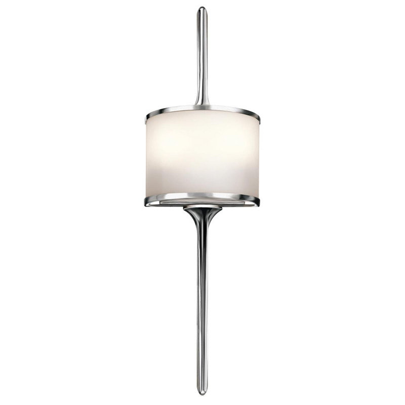 Applique murale Mona 2 lumières - Chrome poli
