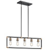 Lustre linéaire Imahn 5 lumières