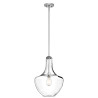 Suspension moyenne Everly 1 lumière - Chrome