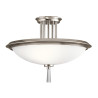 Semi-plafonnier moyen Dreyfus 3 lumières