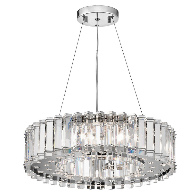Lustre Crystal Skye 8 lumières Elstead