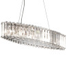 Lustre îlot Crystal Skye 8 lumières