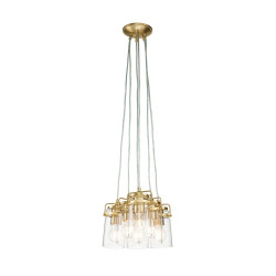 Suspension Brinley 6 lumières