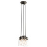 Suspension Brinley 3 lumières - Bronze antique