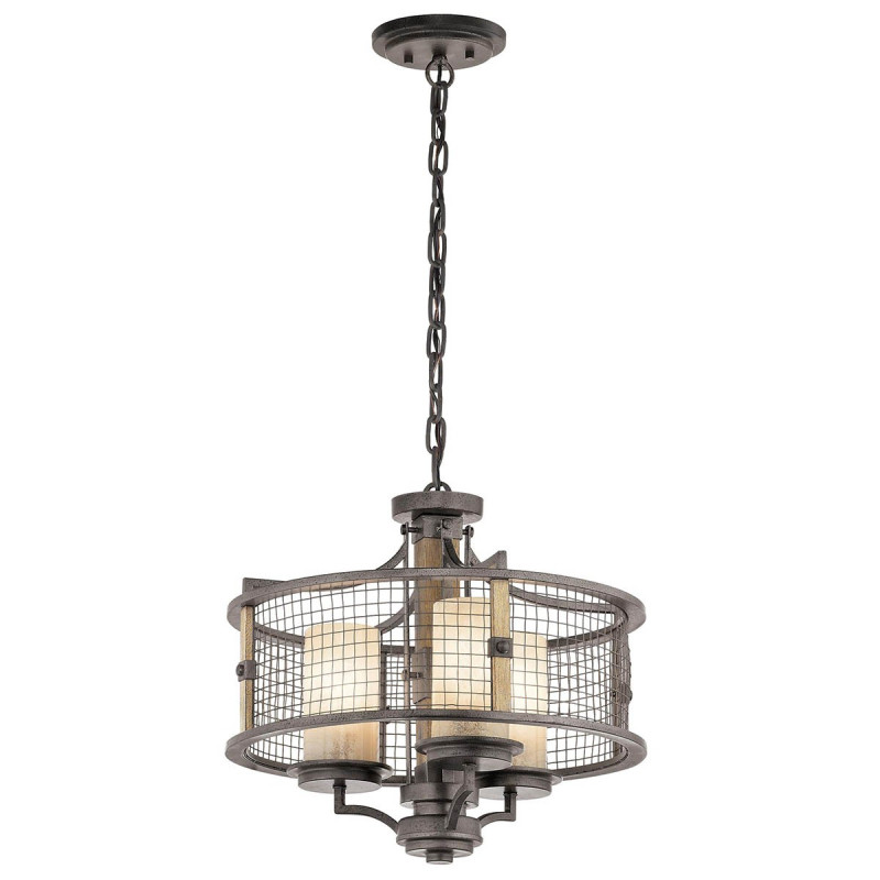 Lustre duo Ahrendale 3 lumières