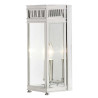 Petite demi lanterne Holborn 1 lumière - Chrome poli