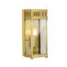 Petite demi lanterne Holborn 1 lumière