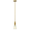 Mini-suspension Zelda 1 lumière - Laiton vintage