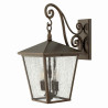 Grande lanterne murale Trellis 4 lumières