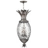 Suspension Plantation 4 lumières - Nickel antique poli