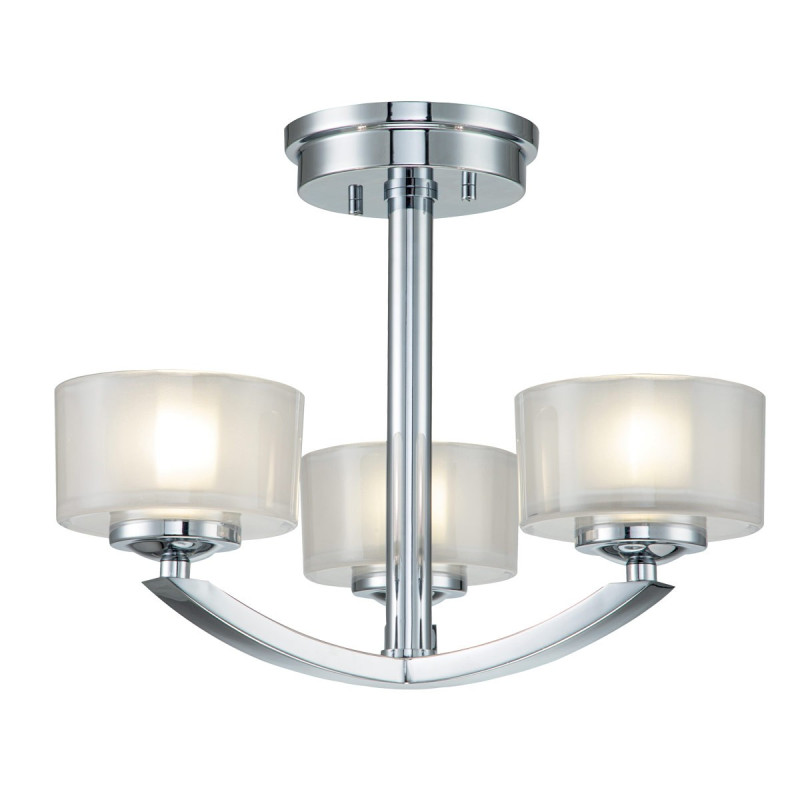 Semi-plafonnier Meridian 3 lumières