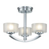 Semi-plafonnier Meridian 3 lumières