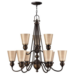 Lustre Mayflower 9 lumières