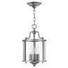 Petite suspension Gentry 3 lumières - Etain