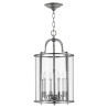 Grand luminaire suspendu Gentry 6 lumières - Etain