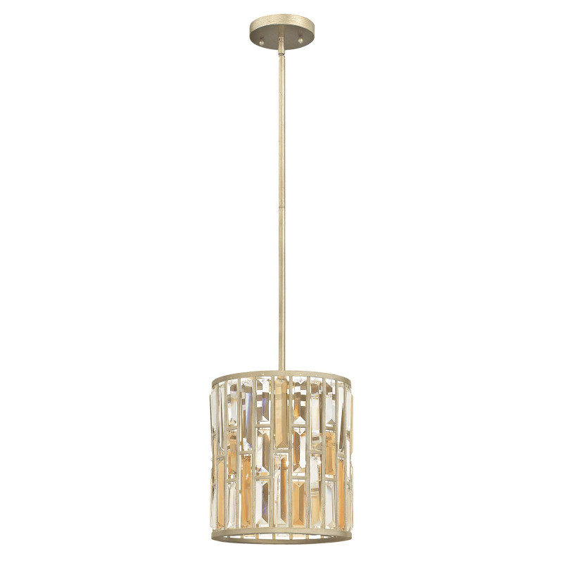 Mini-suspension Gemma 1 lumière - Feuille d'argent