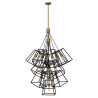 Grand lustre de foyer Fulton 13 lumières