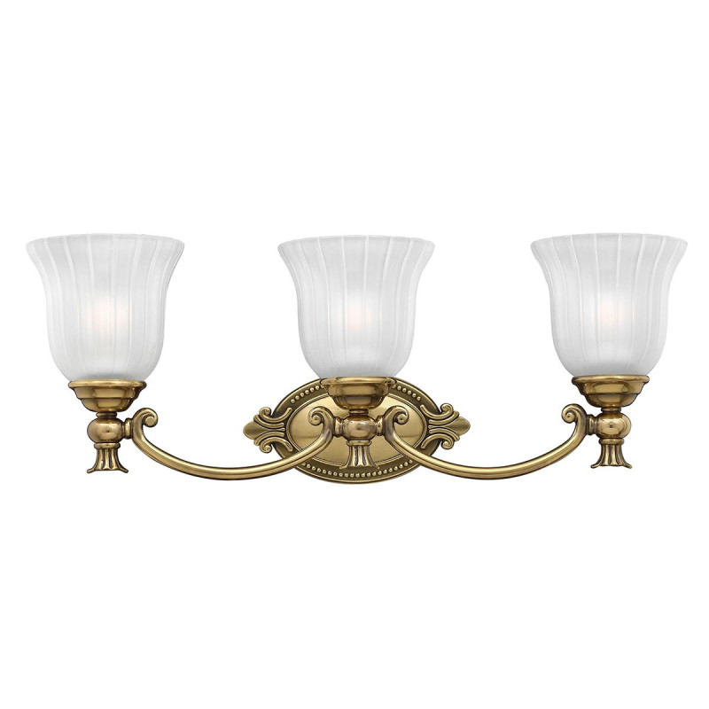 Applique de mirroir Francoise 3 lumières