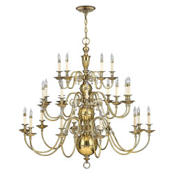 Lustre Cambridge 25 lumières