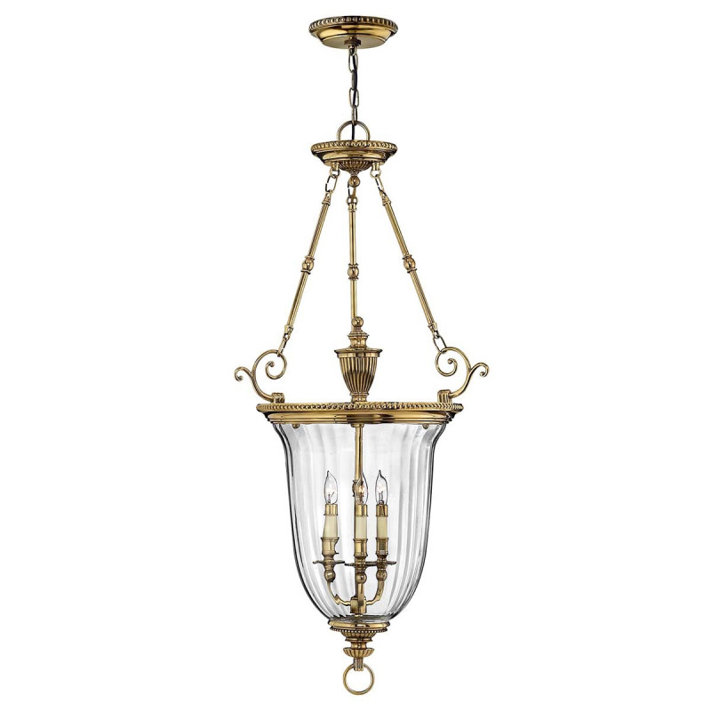 Grand luminaire suspendu Cambridge 3 lumières