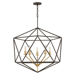 Lustre Astrid 5 lumières