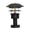 Lanterne de piédestal Helsingor 1 lumière - Noir