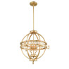 Suspension globe Lemuria 3 lumières
