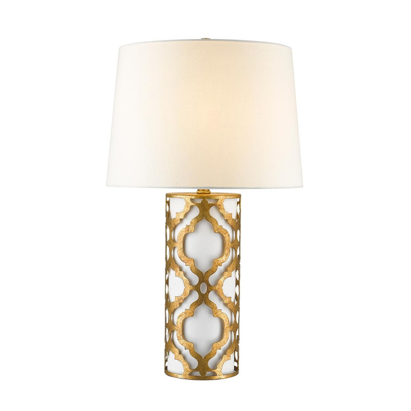 Lampe de table Arabella 1 lumière - Or vieilli