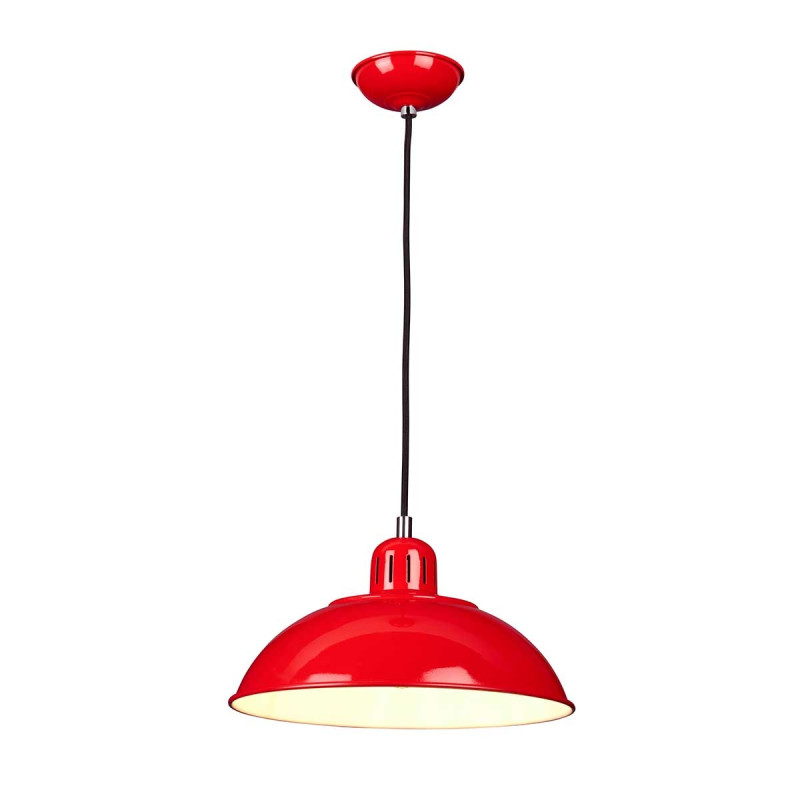 Suspension Franklin 1 lumière - Rouge